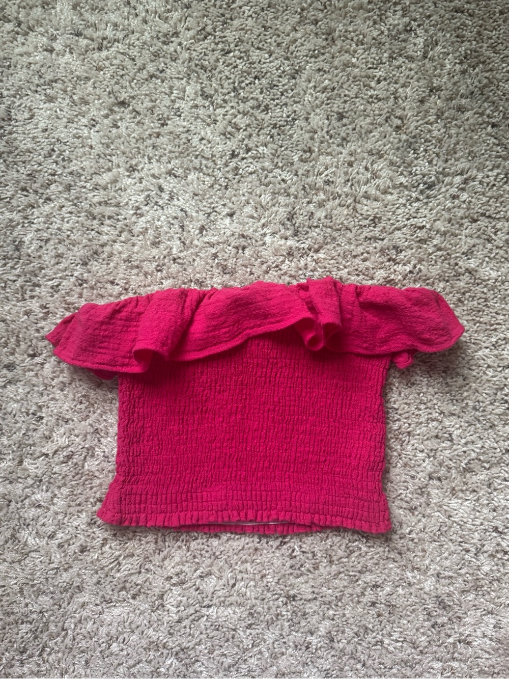 Olivaceous Women’s Ruffle Top